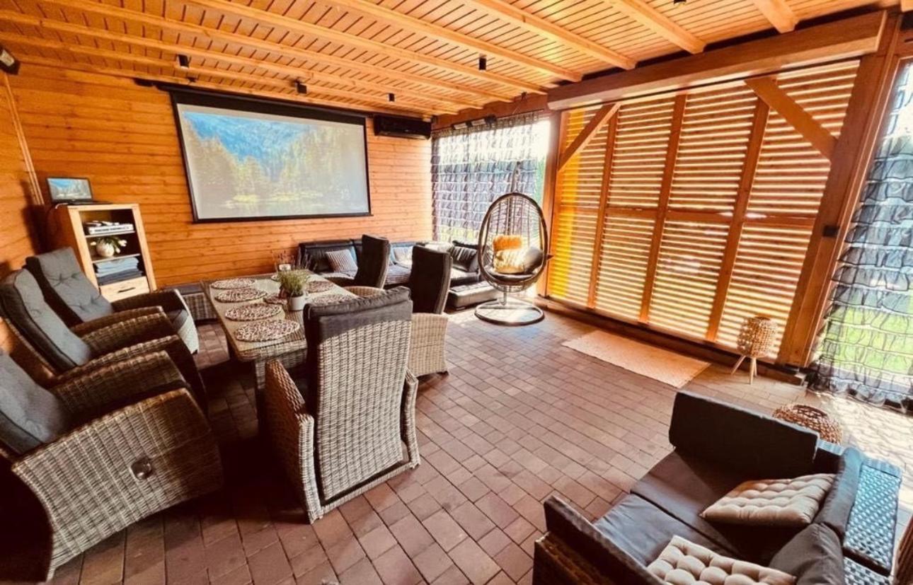 Deluxe Dom Z Sauna I Jacuzzi W Otoczeniu Gor, Lasu I Jeziora Lodygowice Exterior foto