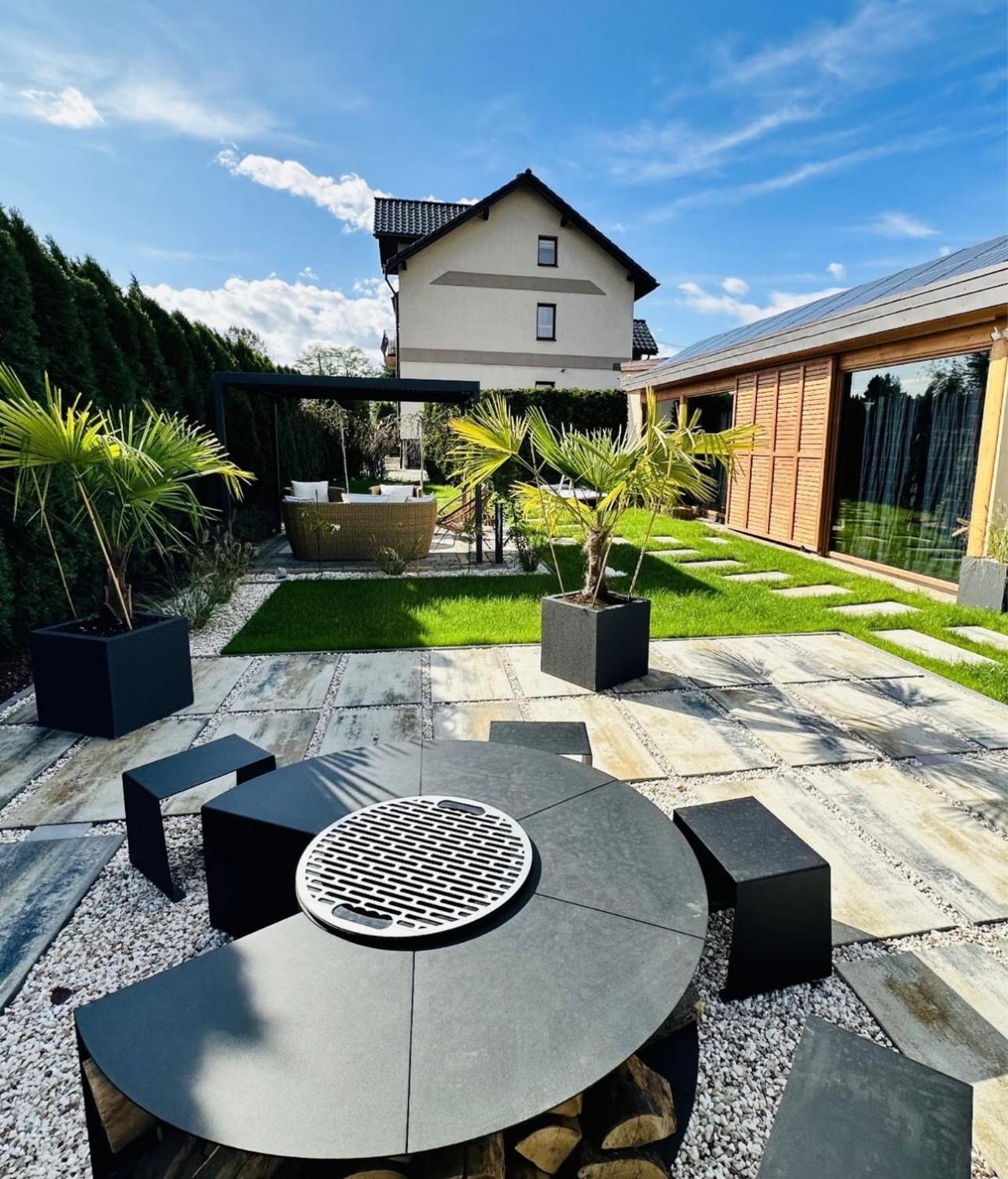 Deluxe Dom Z Sauna I Jacuzzi W Otoczeniu Gor, Lasu I Jeziora Lodygowice Exterior foto